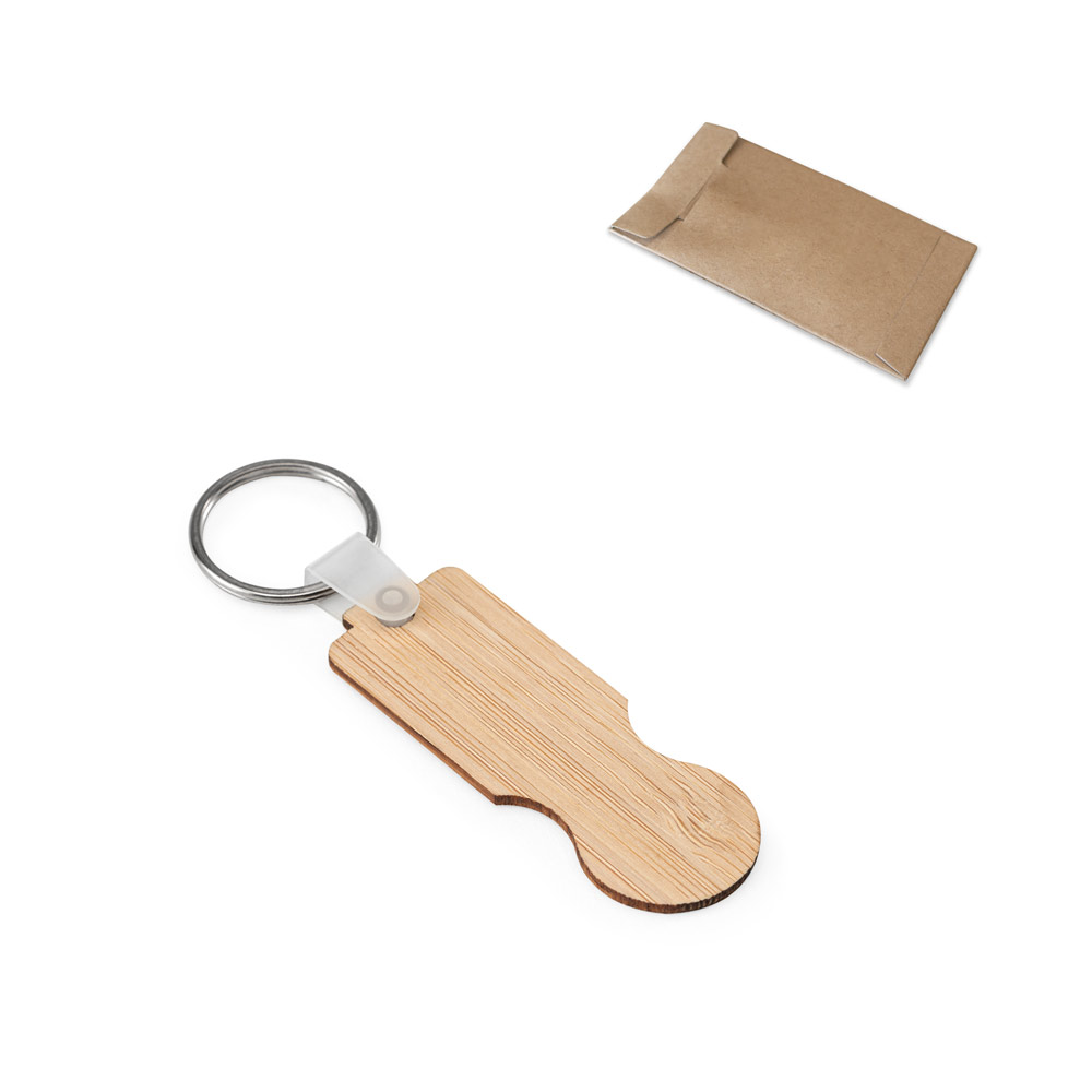 Porte-clés Monnaie en Bambou - Chaptelat