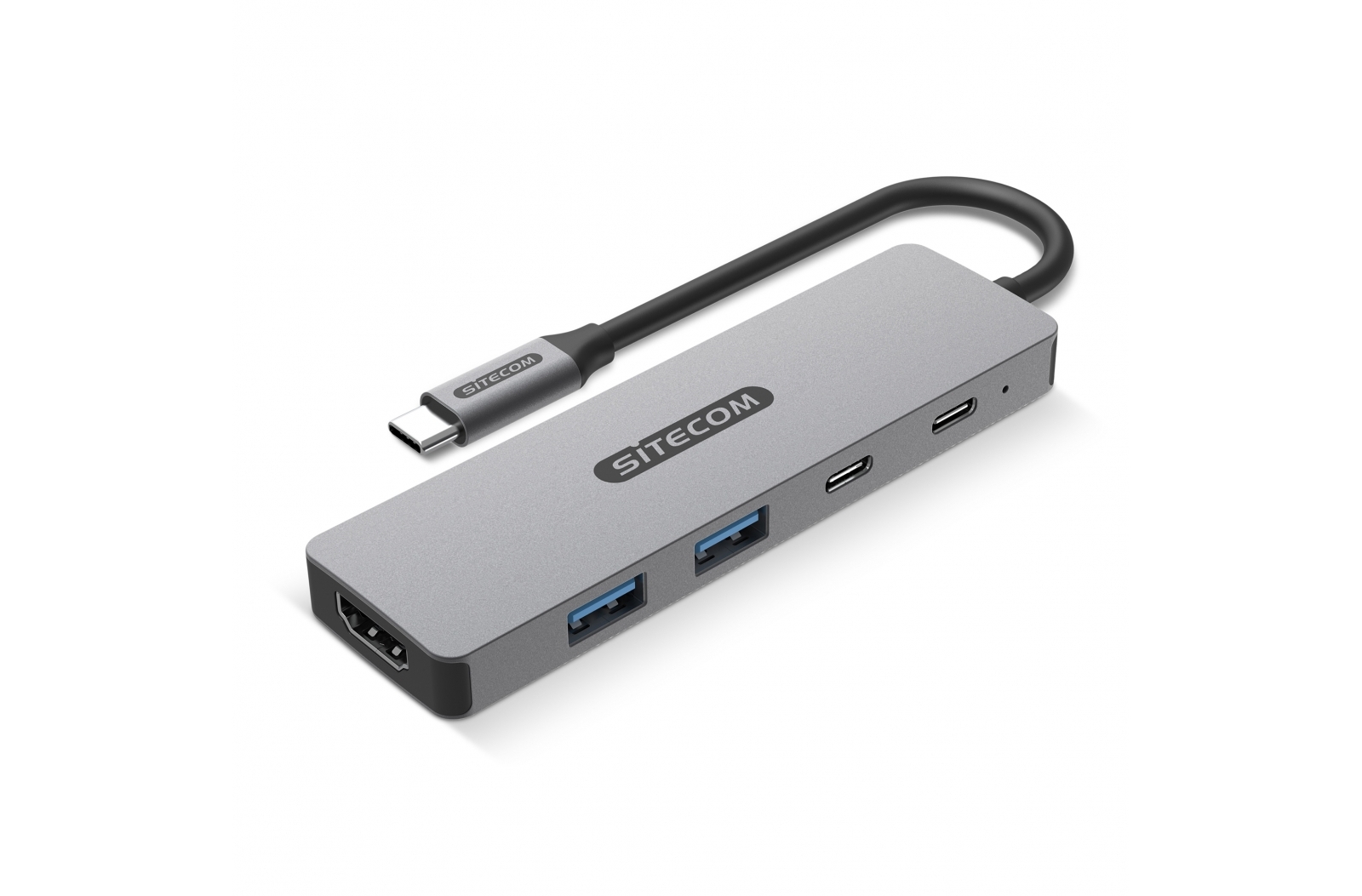 Adaptateur multiports de livraison d'énergie USB-C 5 en 1 Sitecom CN-5502 - Préporché