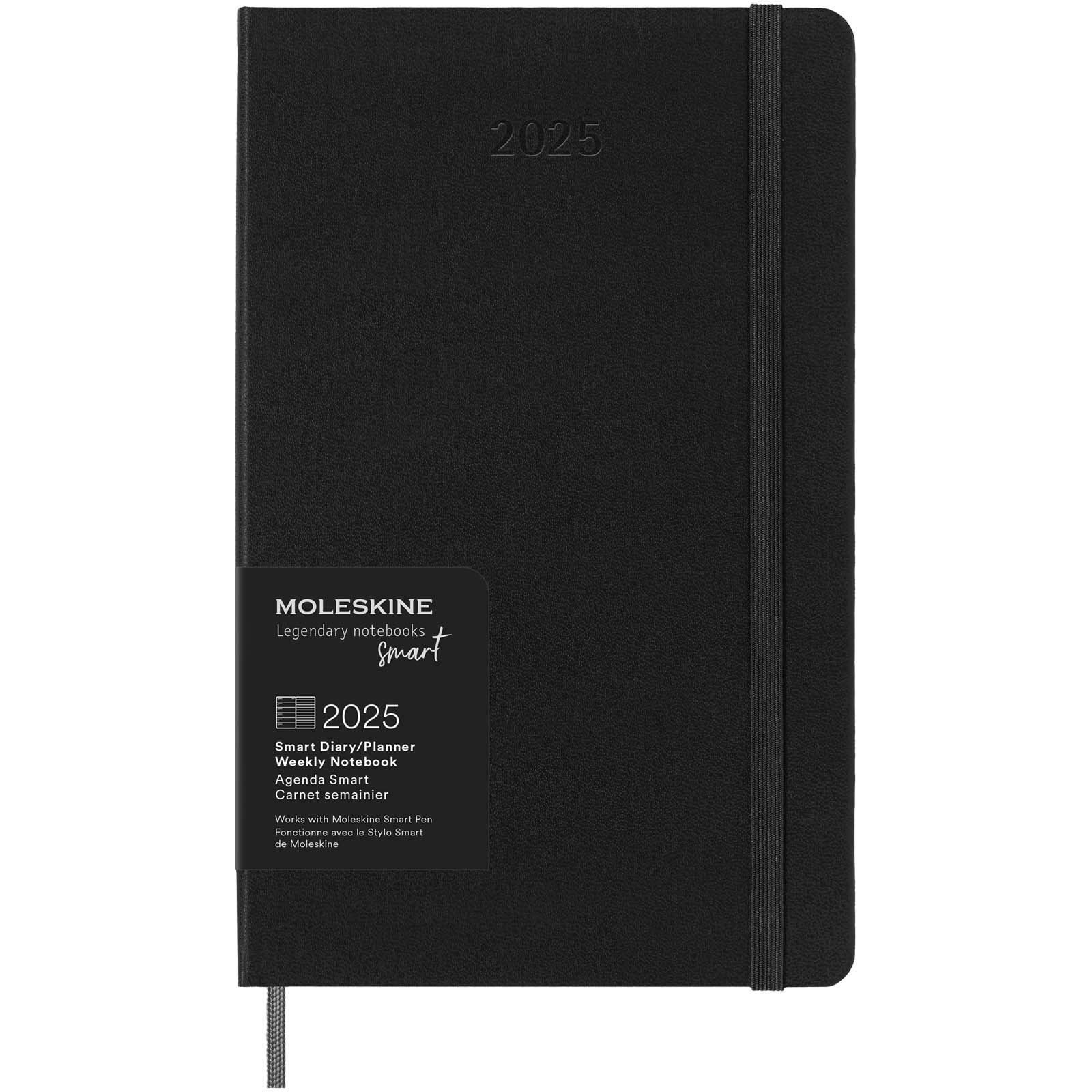 Agenda L hebdomadaire 12 mois Moleskine Smart Planner  - Zaprinta France