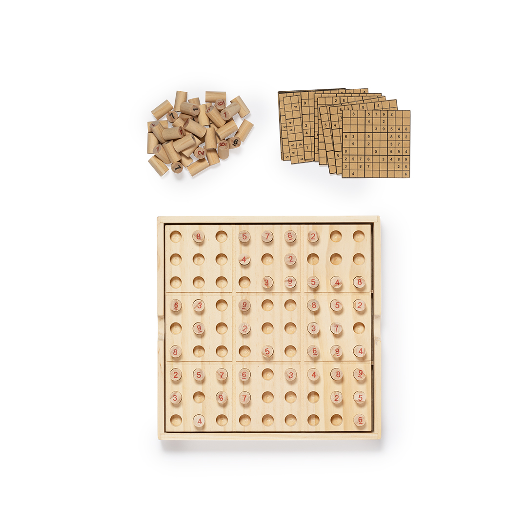 Jeu de Sudoku en bois - Martel - Zaprinta France