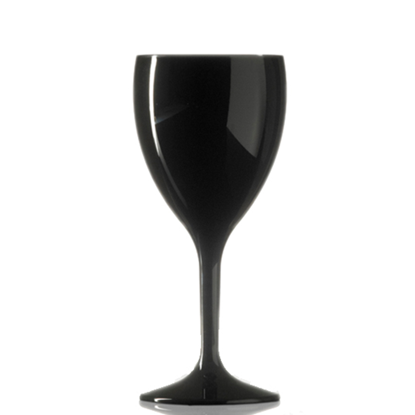 Verre à vin personnalisé noir 320ml - Sevan