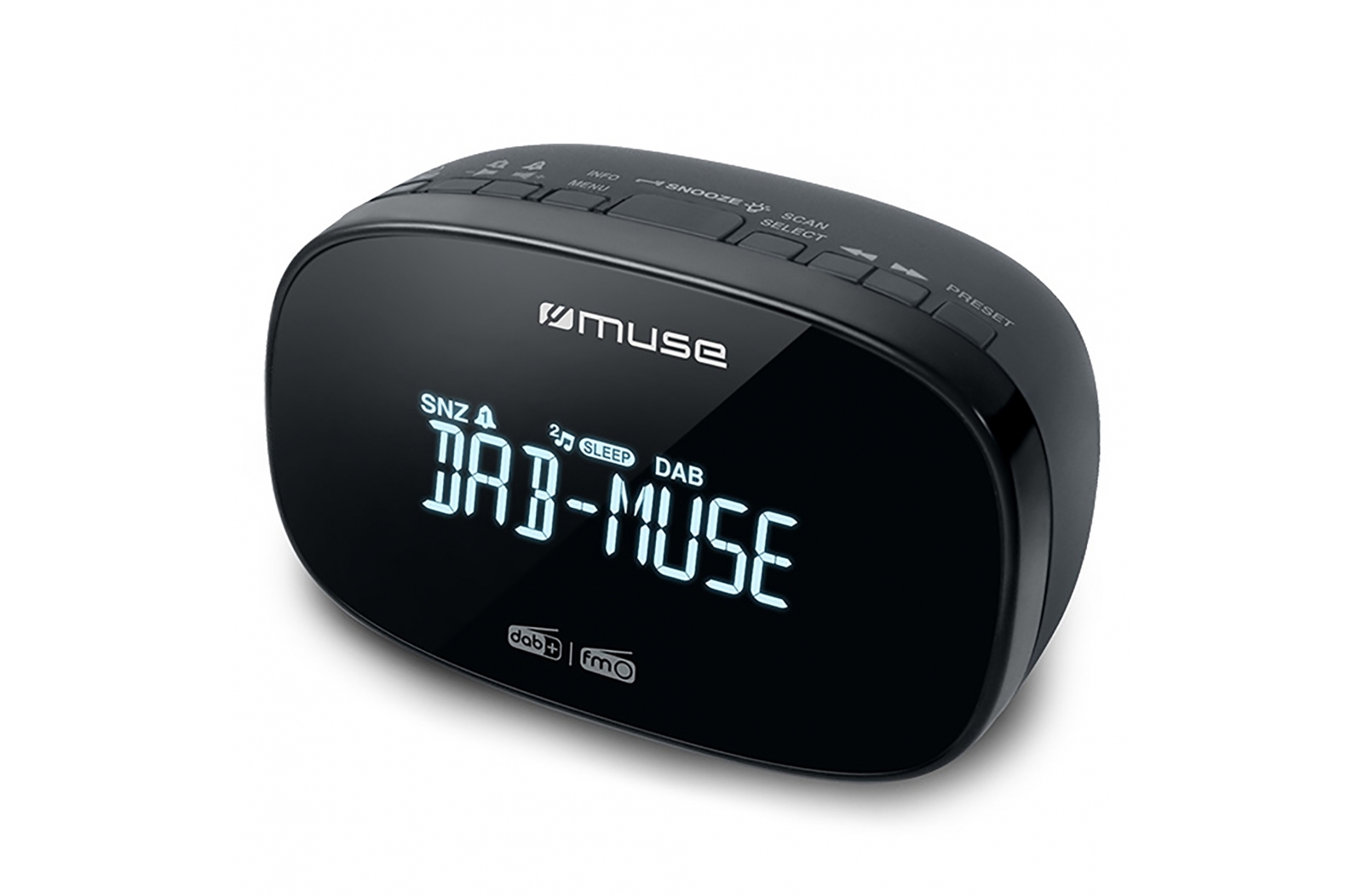 M-150 CDB | Radio-réveil Muse DAB+ - Zaprinta France