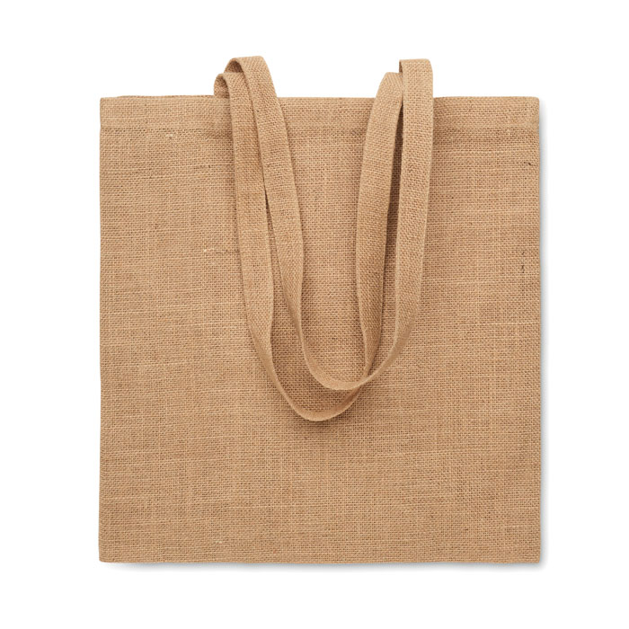 Sac de courses en jute à longues poignées - Mondoubleau