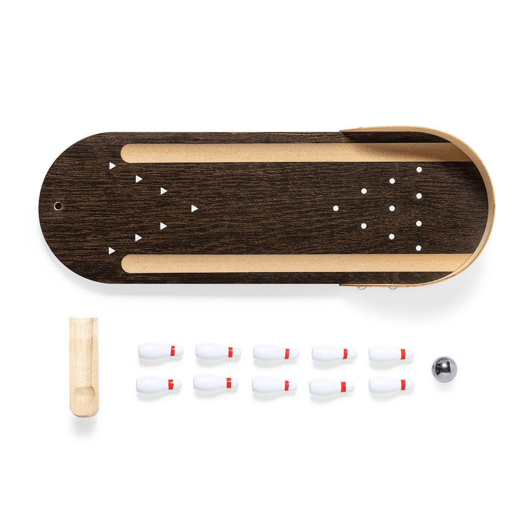 Jeu de bowling mini en bois