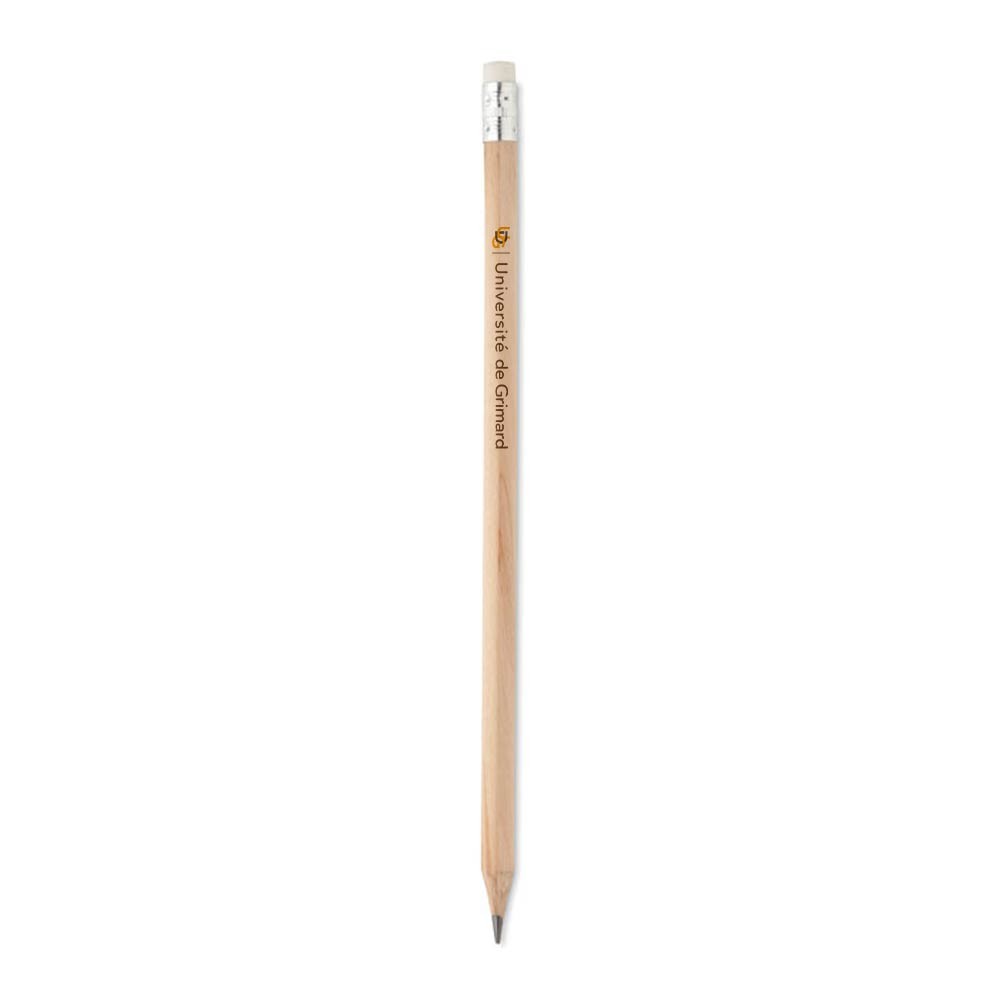 Crayon naturel avec gomme - Tours