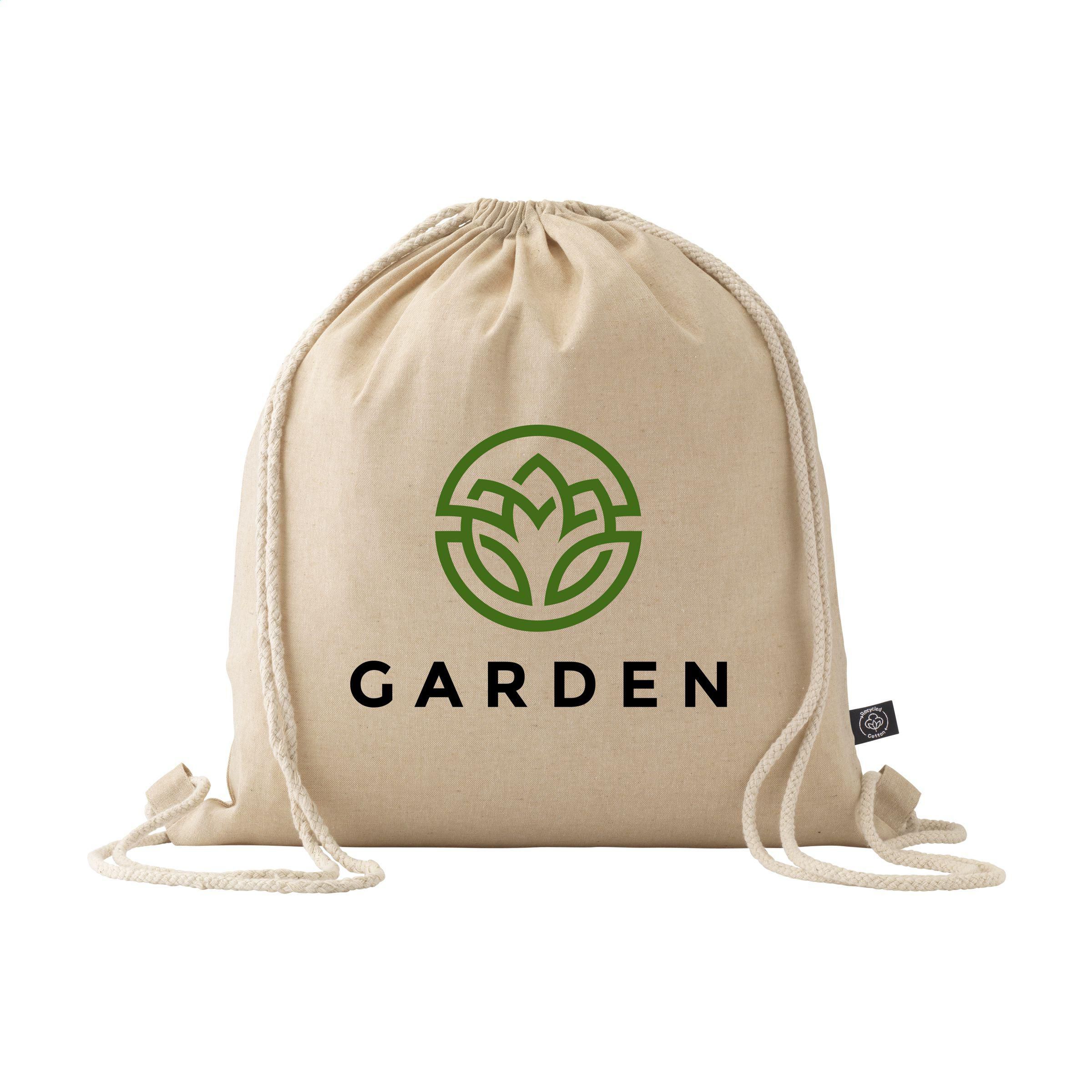 Sac à dos en coton recyclé d'Auckland (180 g/m²)
