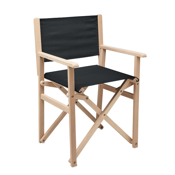 Chaise de réalisateur en bois pliable - Chazey-sur-Ain