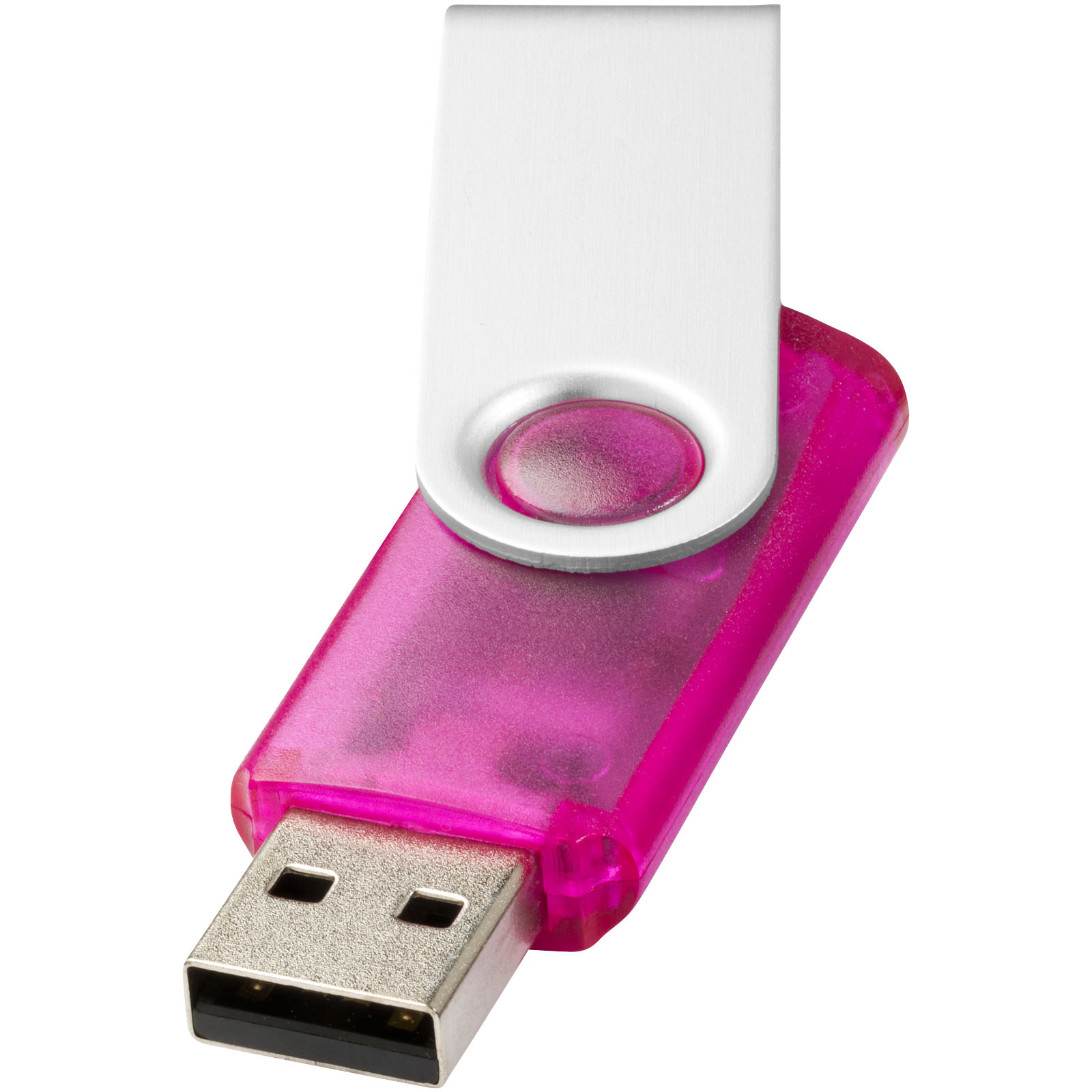 Clé USB personnalisable Luky 1Go doré - Cadeaux Et Hightech