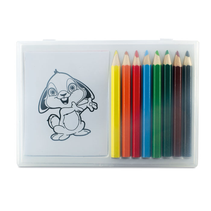 Set crayons de couleur en bois