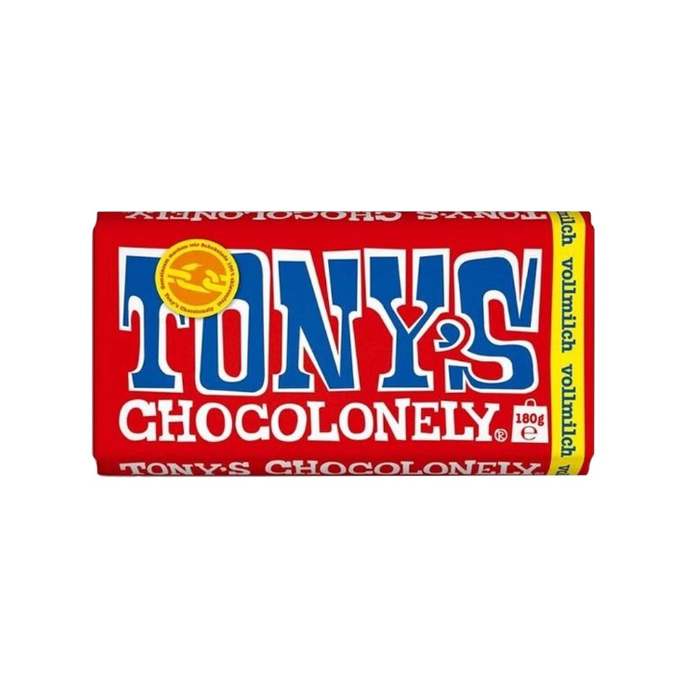 Tablette de chocolat Tony's Chocolonely (180 grammes)