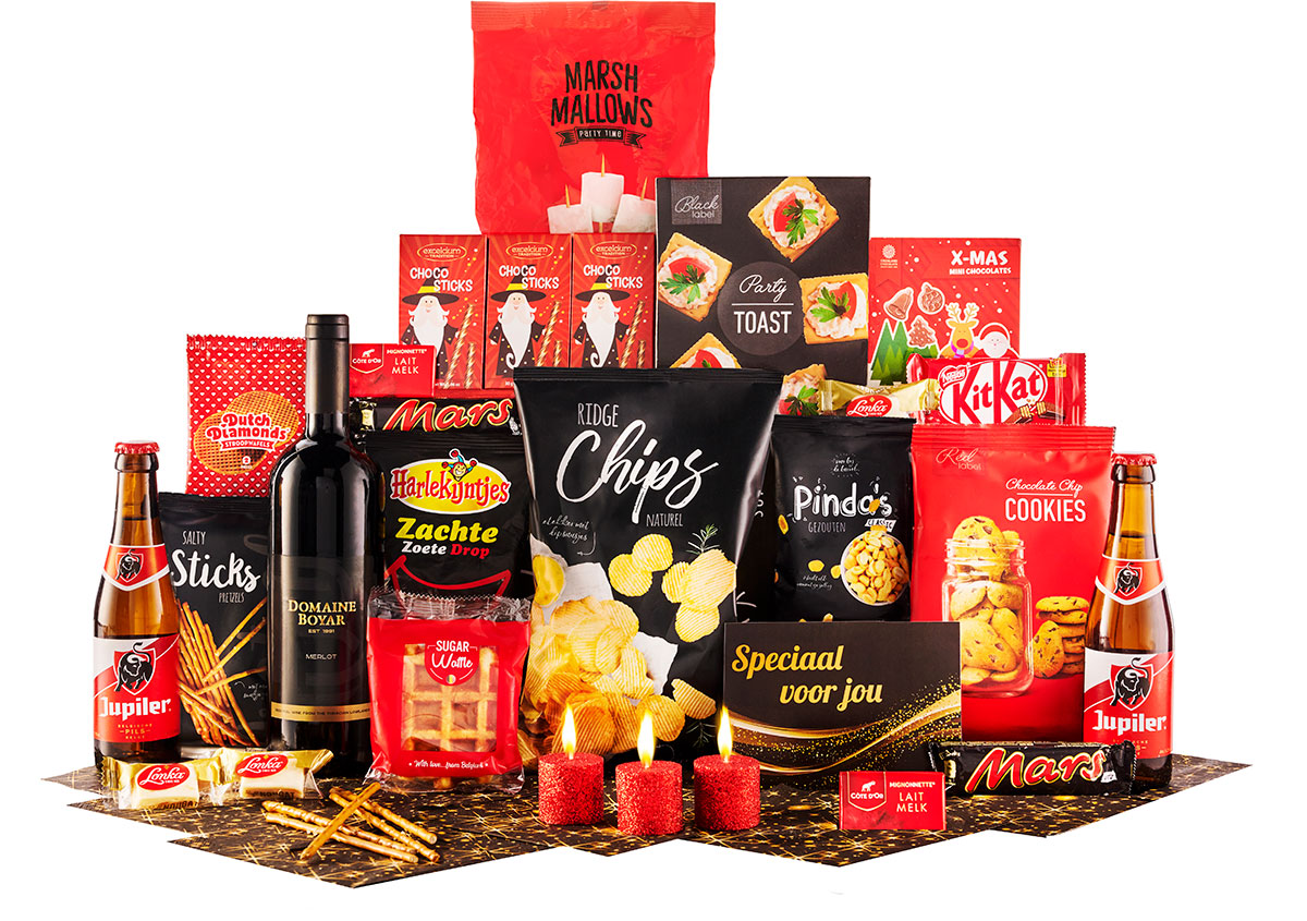 Coffret gourmand "Pour Toi" avec 29 gourmandises