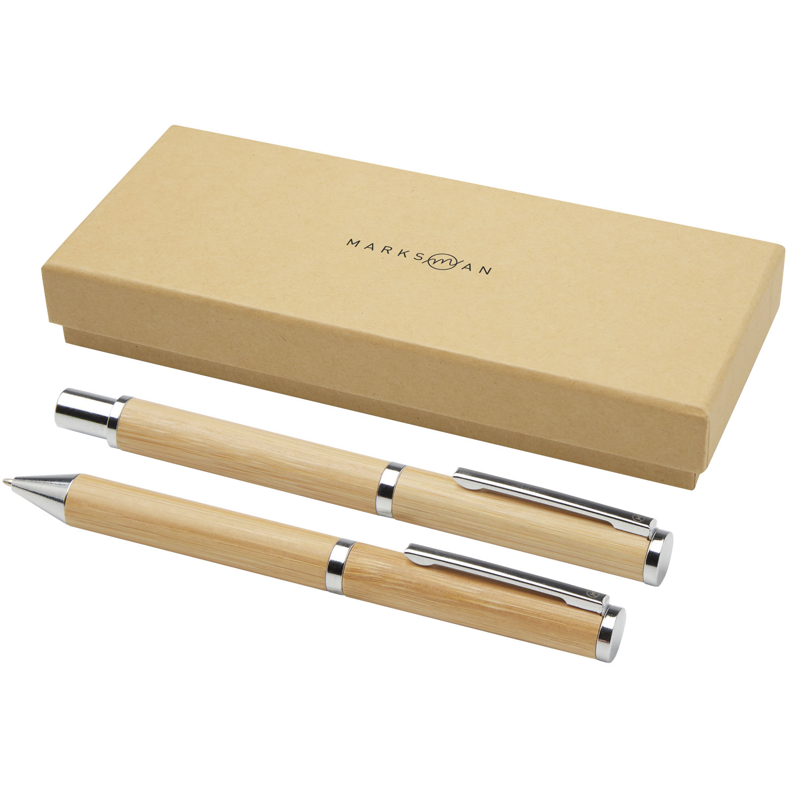 Ensemble Cadeau Eco-Stylo en Bambou - Saint-Aubin-sur-Scie