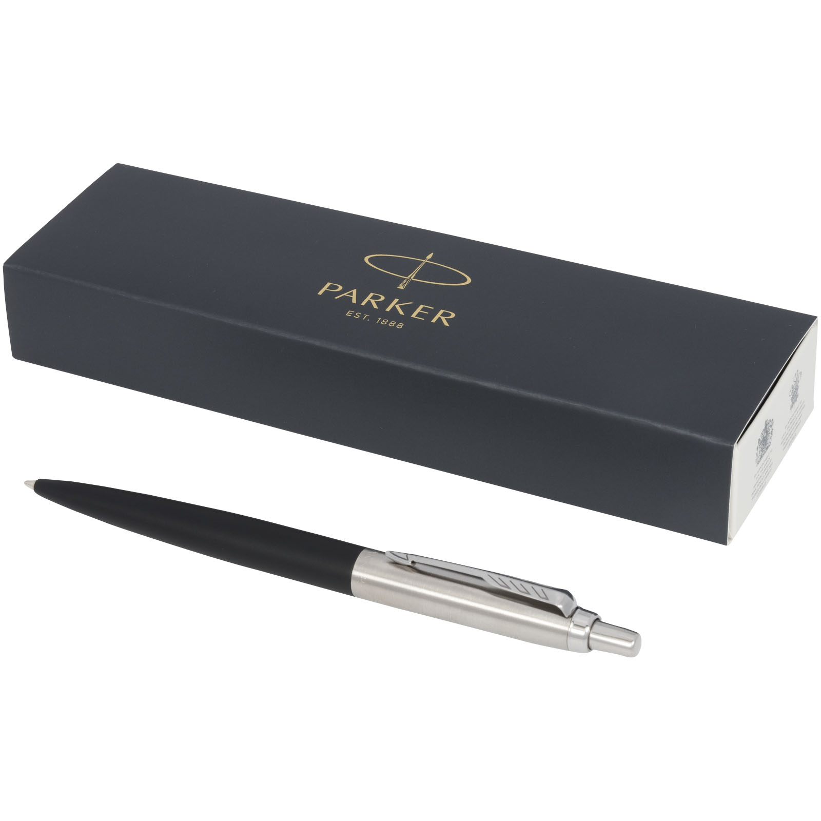 Stylo bille mat Jotter XL Parker avec finitions chrome - Bleu