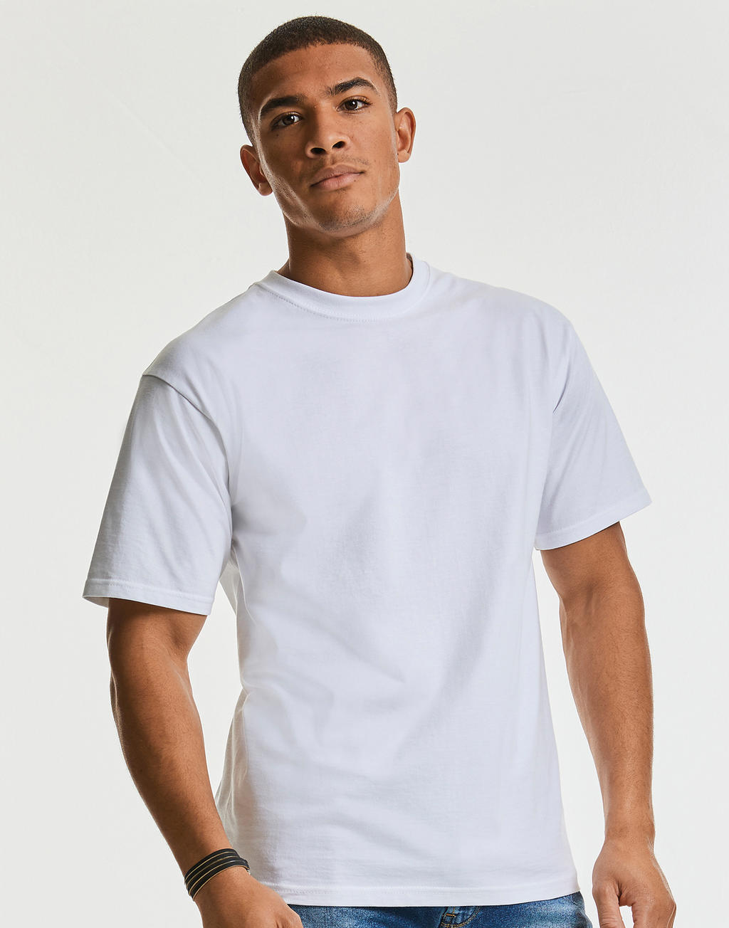 T-shirt en coton tricoté rond - Marquillies