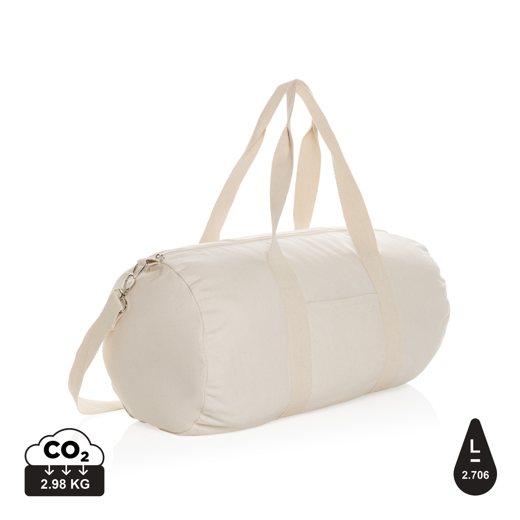 Sac de sport en toile recyclée AWARE™ - Menthon-Saint-Bernard