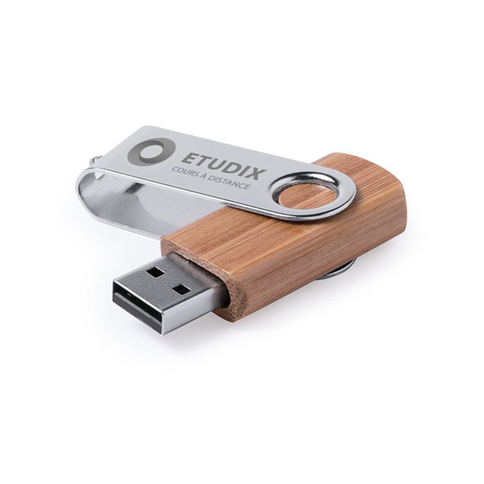 Clé usb en bois personnalisée - Zaprinta France