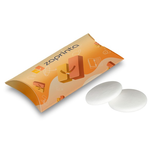 Boîte personnalisable avec 2 bonbons à la menthe