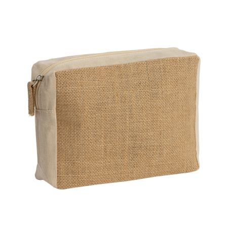 Sac de Toilette Coton et Jute - Ponthévrard