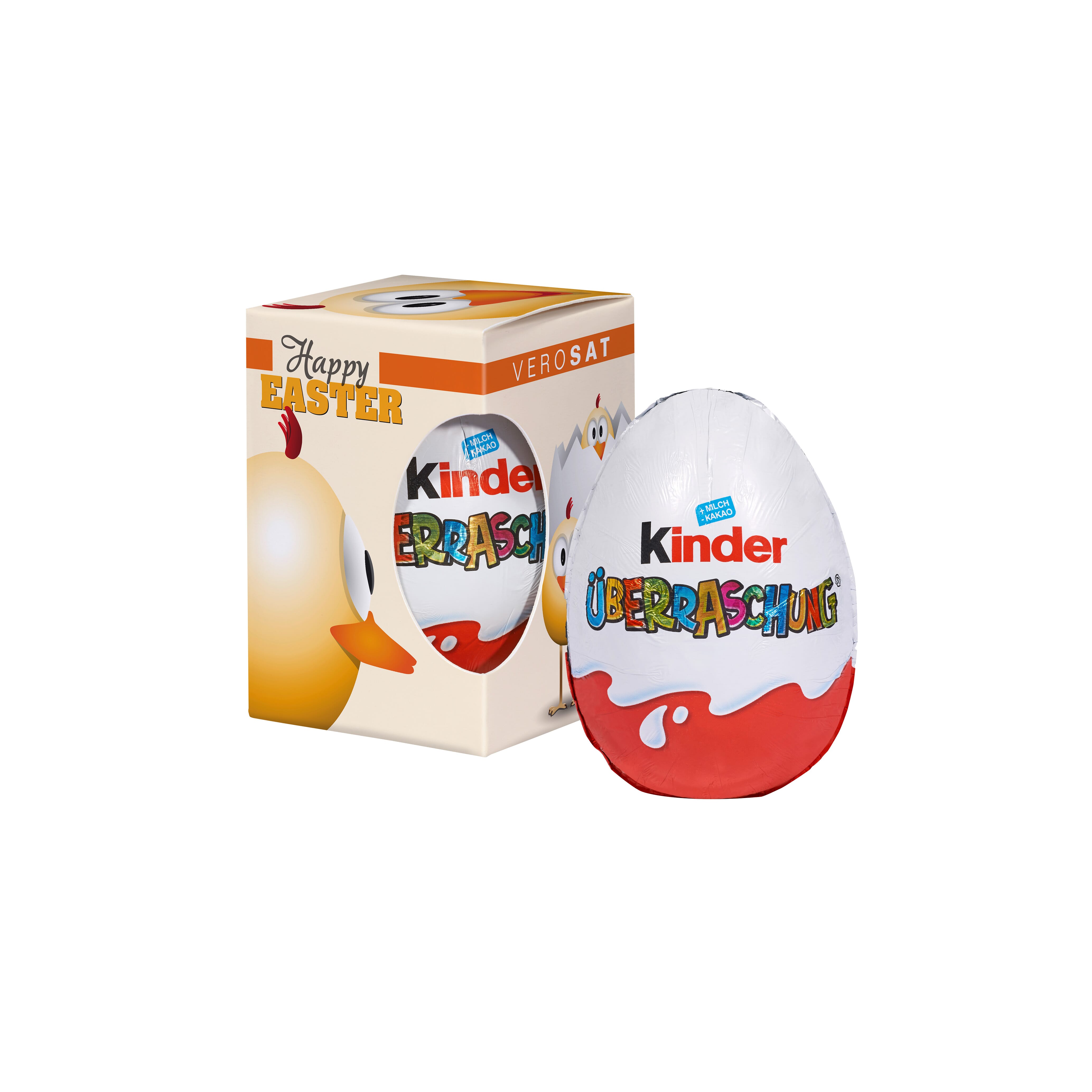 Boîte personnalisée avec Kinder Surprise