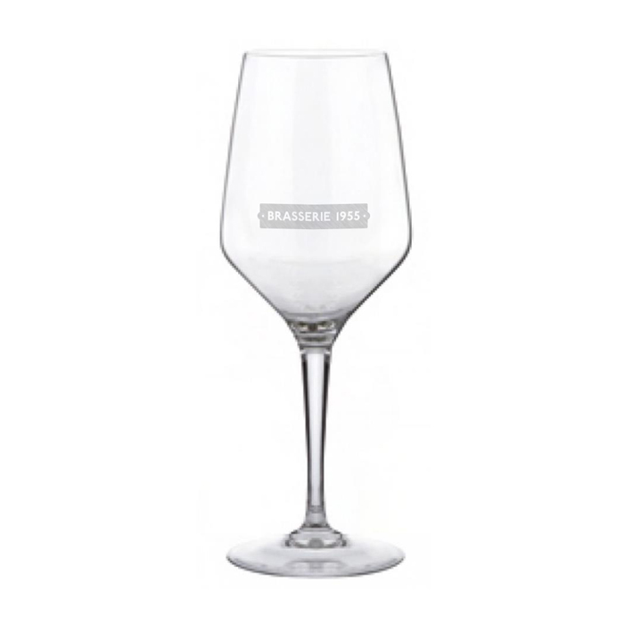 Verre à vin à pied personnalisé 310 ml - Estampon