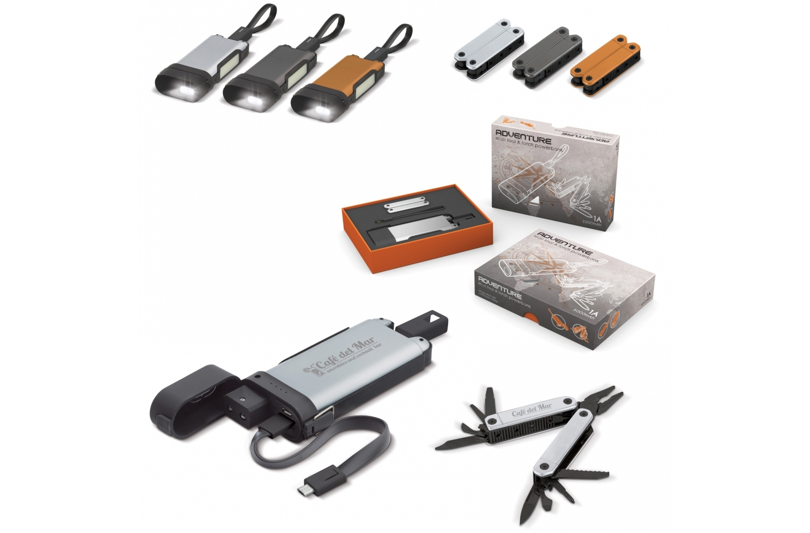 Ensemble Powerbank Aventure 5000mAh - Briord - Zaprinta France