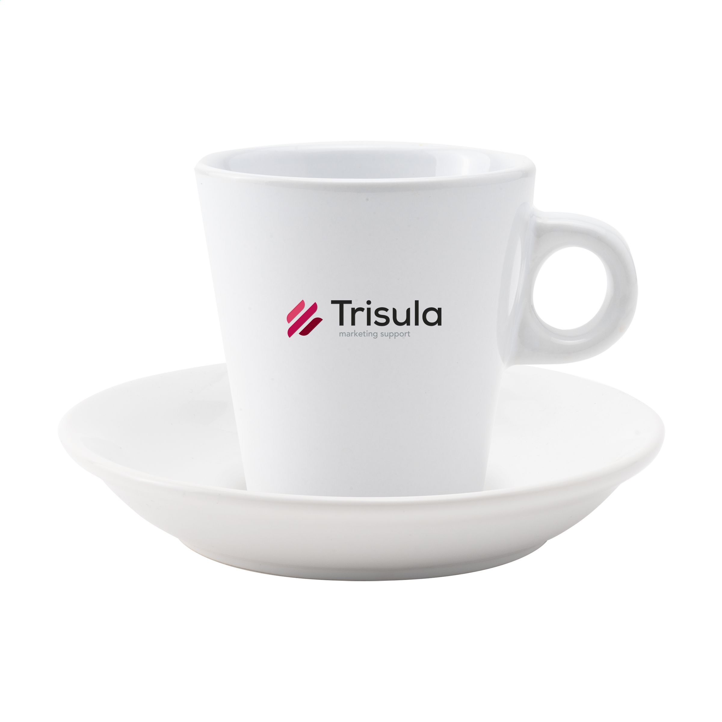 Tasse à café en céramique avec soucoupe 200ml - Villiers-lès-Aprey