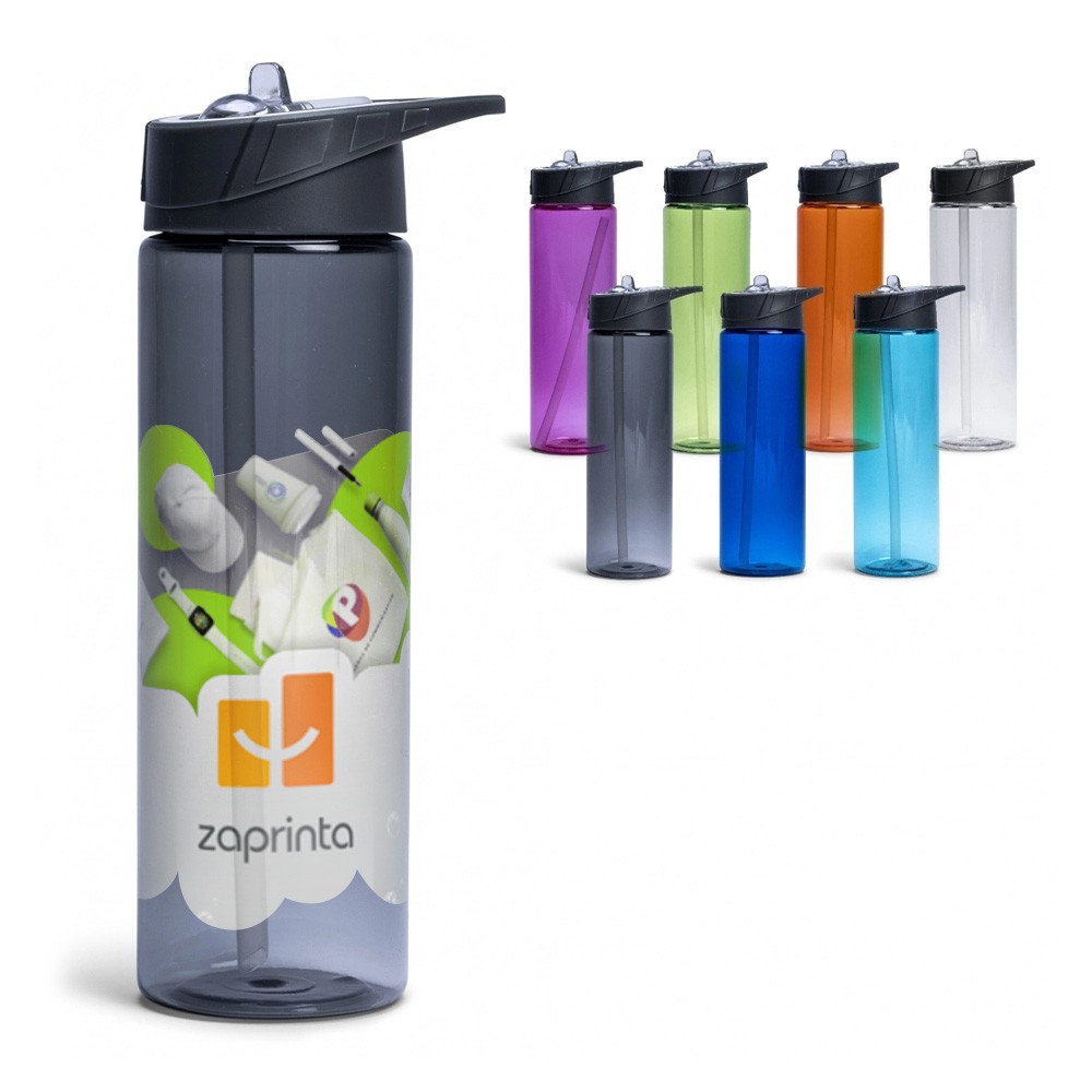 Bouteille d'eau avec paille en Tritan 700ml - Bourdeilles