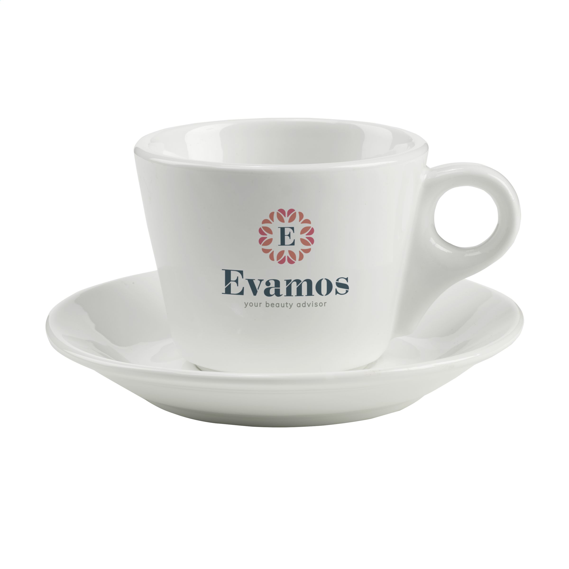 Tasse et soucoupe en céramique 205ml- Pignans - Zaprinta France