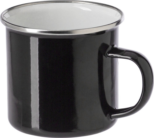 Tasse à boire en émail