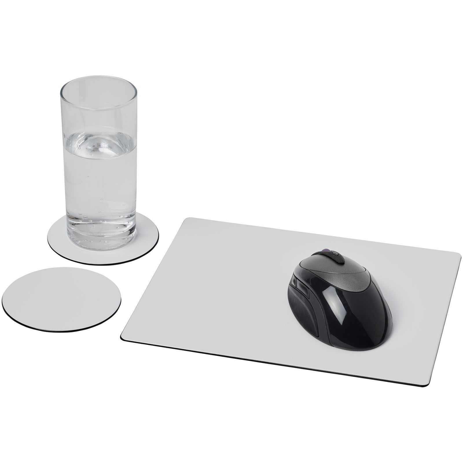 Ensemble de Tapis de Souris et Sous-Verre Brite-Mat - Charmes