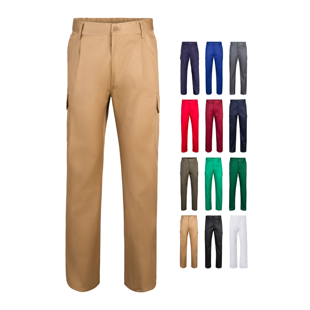 Pantalon Multipoches en Twill - Rouvres-en-Multien