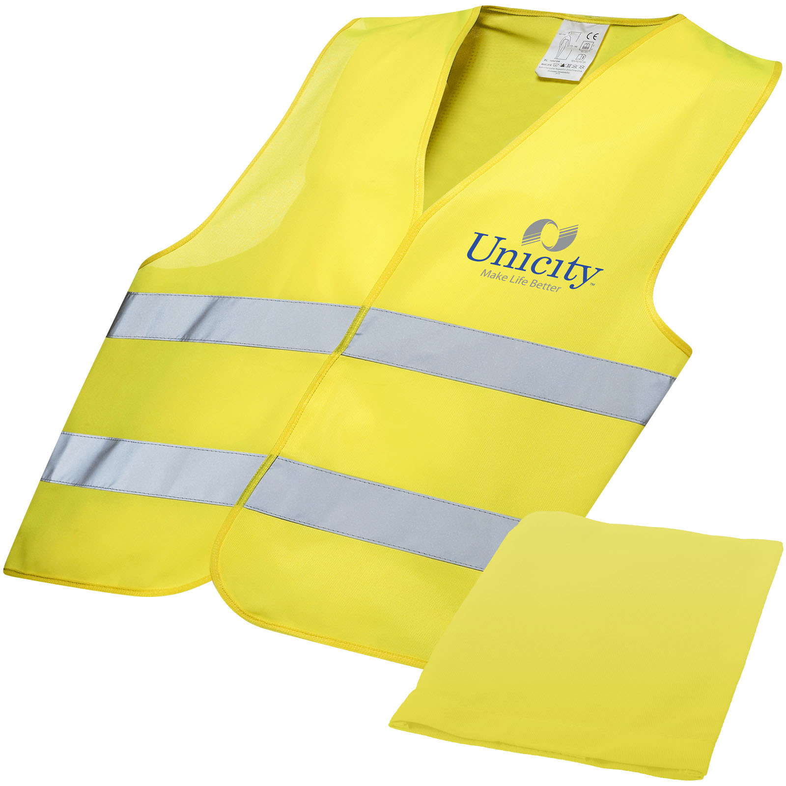 Gilet d'Avertissement Haute Visibilité Classe 2 - Saint-Martin-de-Lerm