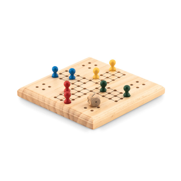 Jeu de ludo en bois - Mézilles