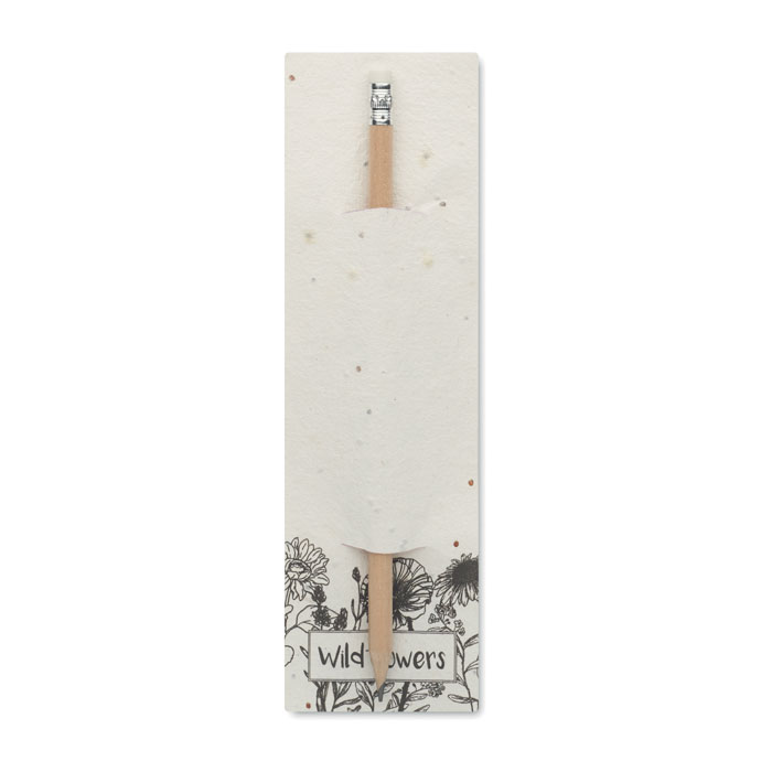 Crayon de Bois Écologique avec Pochette à Graines - Avord