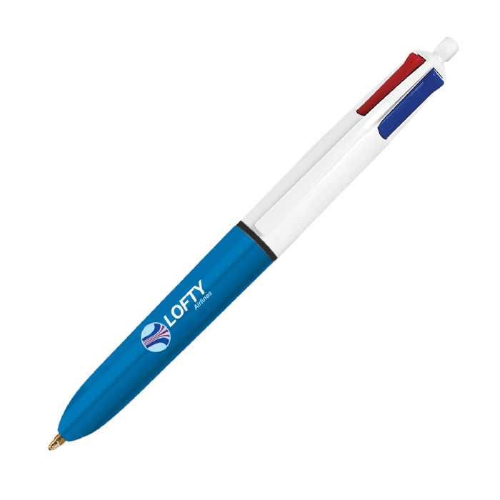 Stylo bic 4 couleurs personnalisé - Zaprinta France