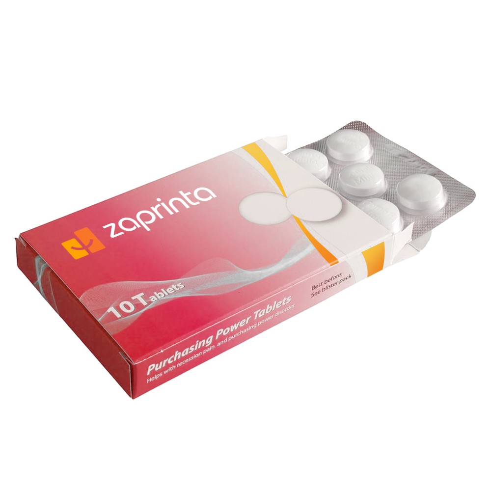 Boîte de médicament personnalisée avec 10 bonbons