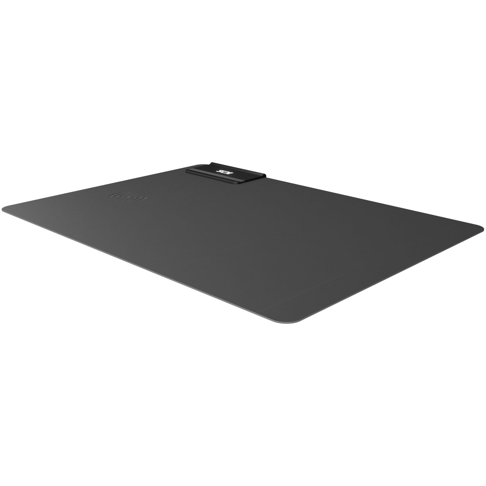 Tapis de souris pliable avec logo lumineux et chargement sans fil - Brie-Comte-Robert