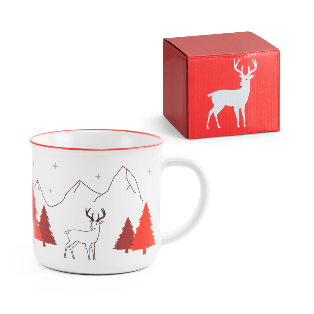 Tasse en céramique de Noël 360ml - Montpeyroux - Zaprinta France