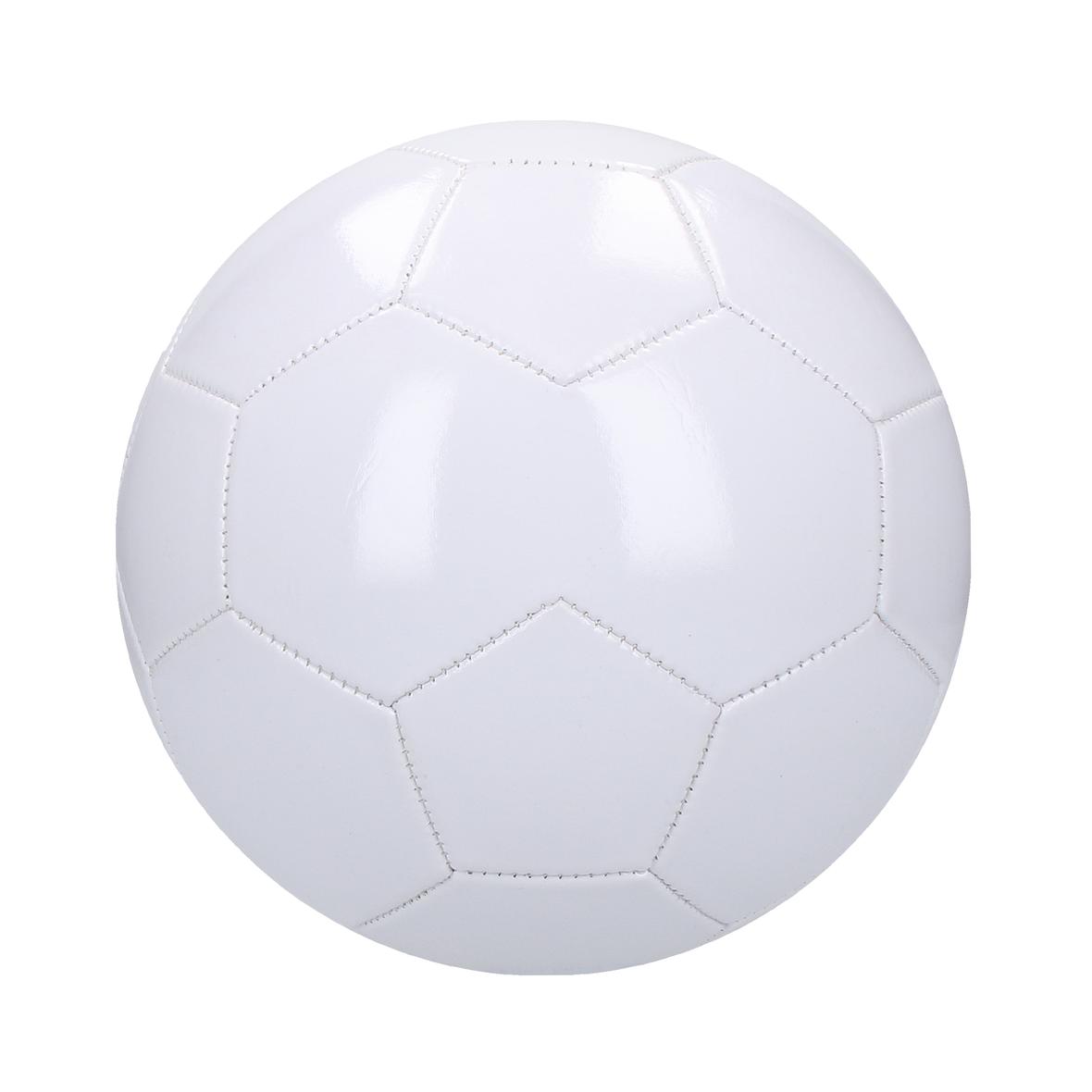 Ballon de football blanc personnalisé - Lukas - Zaprinta France