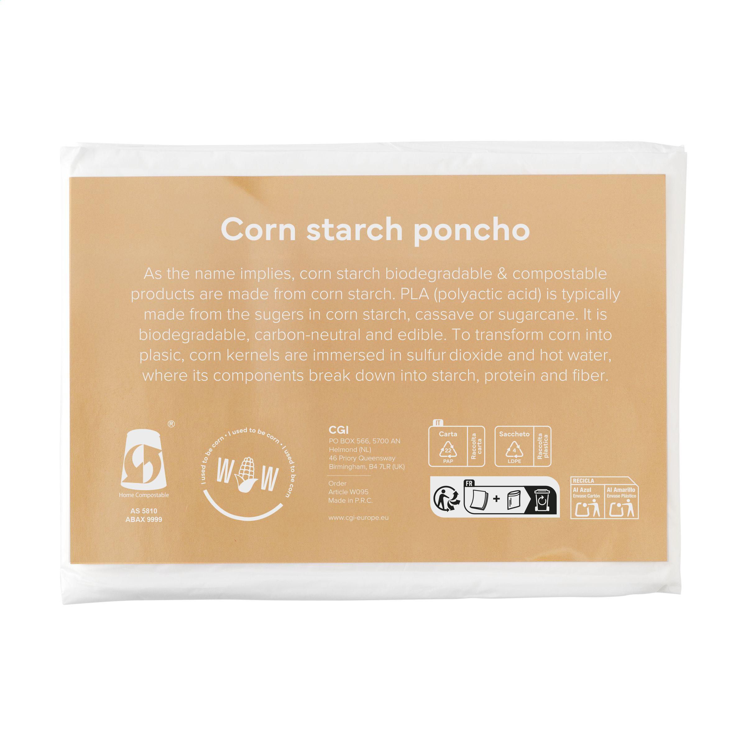 Poncho Écologique de Maïs - Rédené