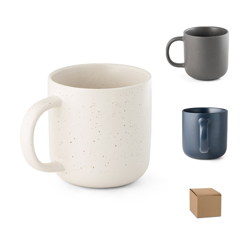 Tasse en céramique mate et tachetée 370ml  - Zaprinta France