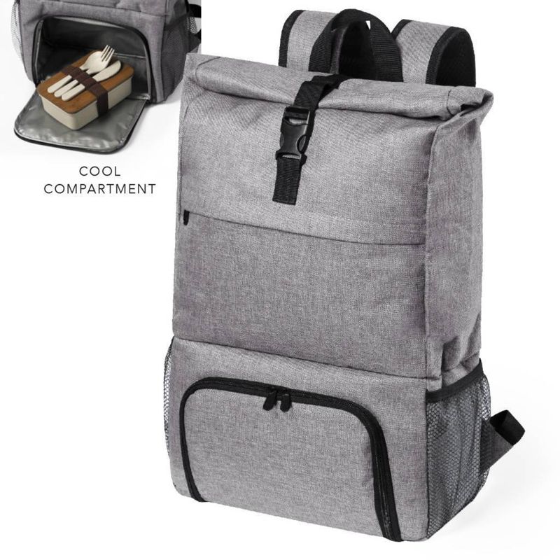 Sac à dos personnalisé avec compartiment isotherme pour lunchbox — Akron