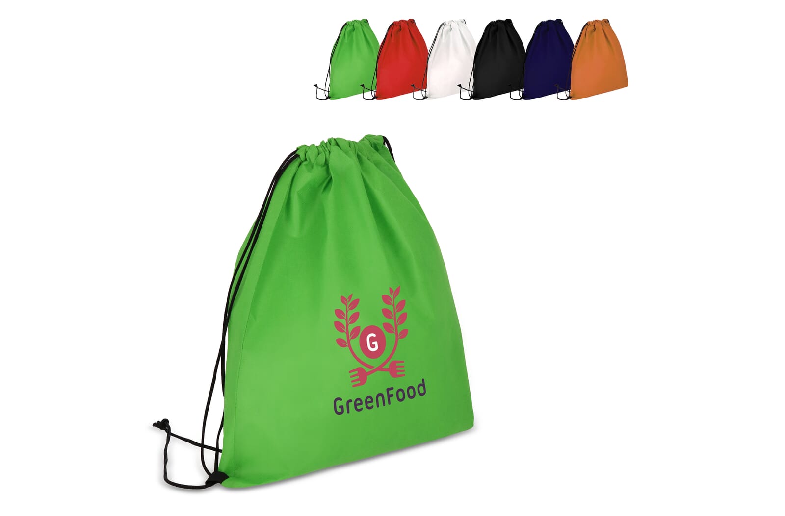 Sac à cordon en R-PET recyclé - Bazancourt