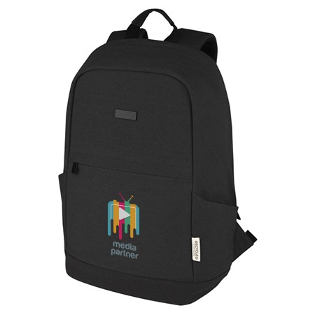 Sac à dos anti-vol en toile recyclée pour ordinateur portable 15,6 pouces - Landéhen