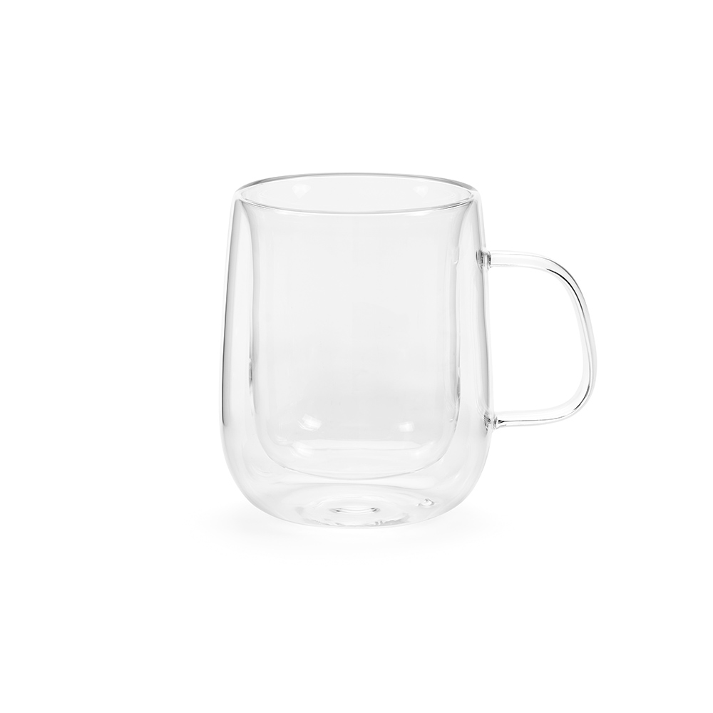 Tasse en Verre Borosilicate Double Paroi 440 ml - Le Nouvion-en-Thiérache - Zaprinta France