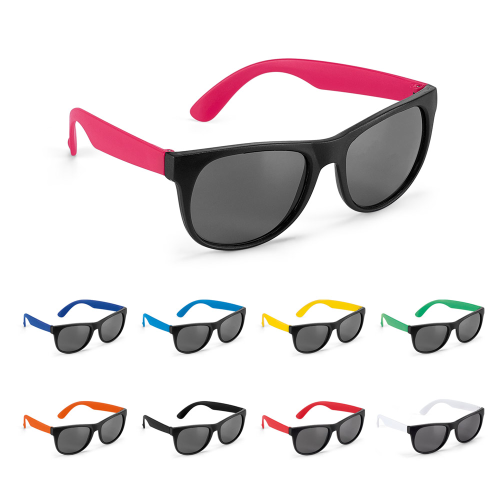 Lunettes de soleil UV400 noir mat