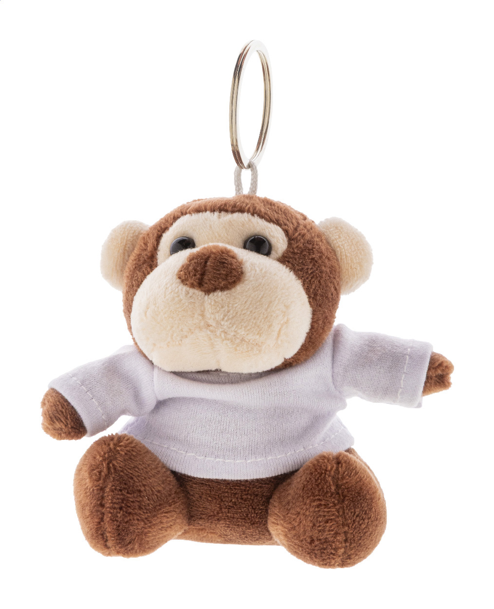 Porte-clés singe en peluche - Saliceto