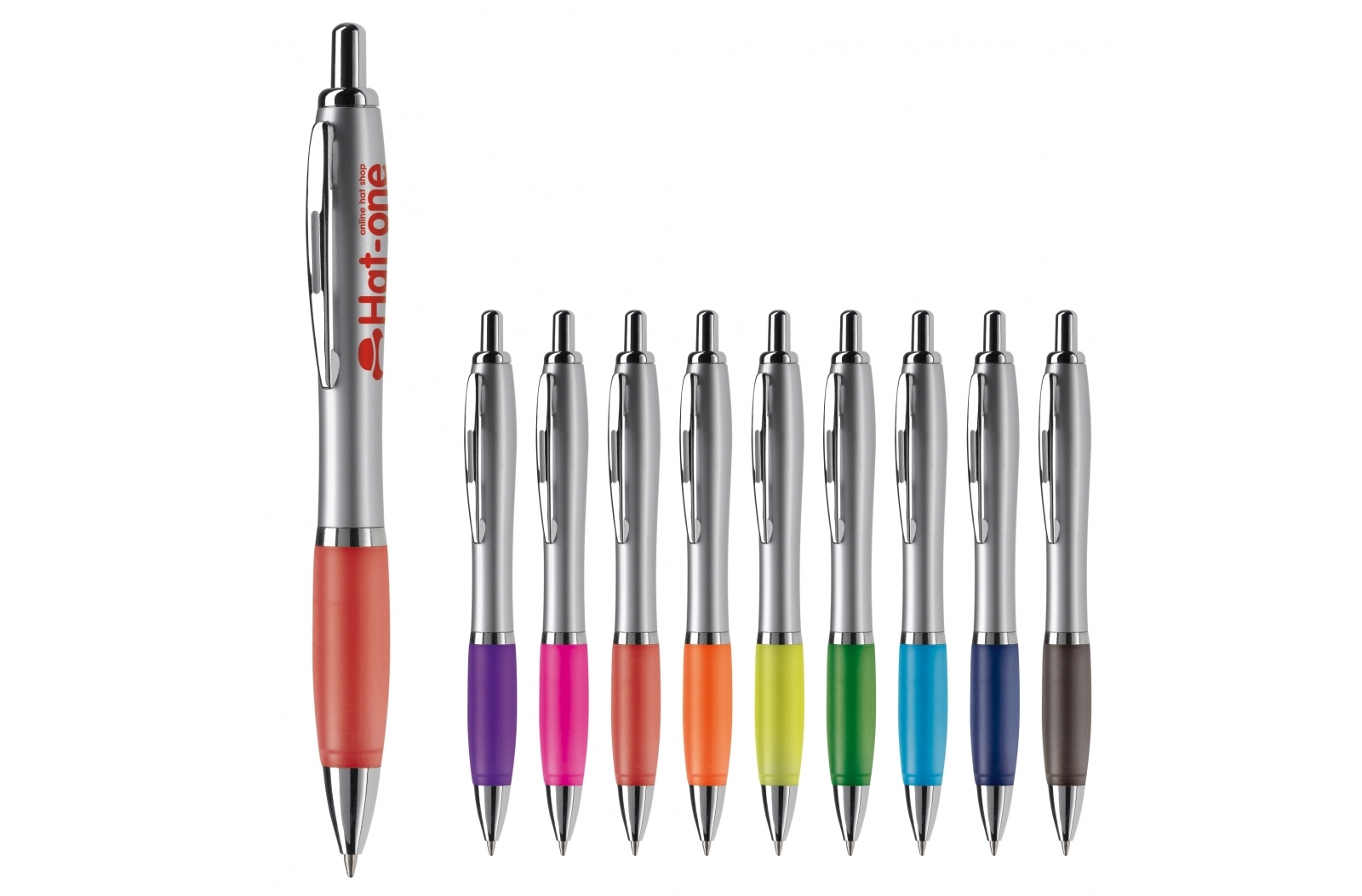 Stylo bille Jumbo Silverline - - Zaprinta France